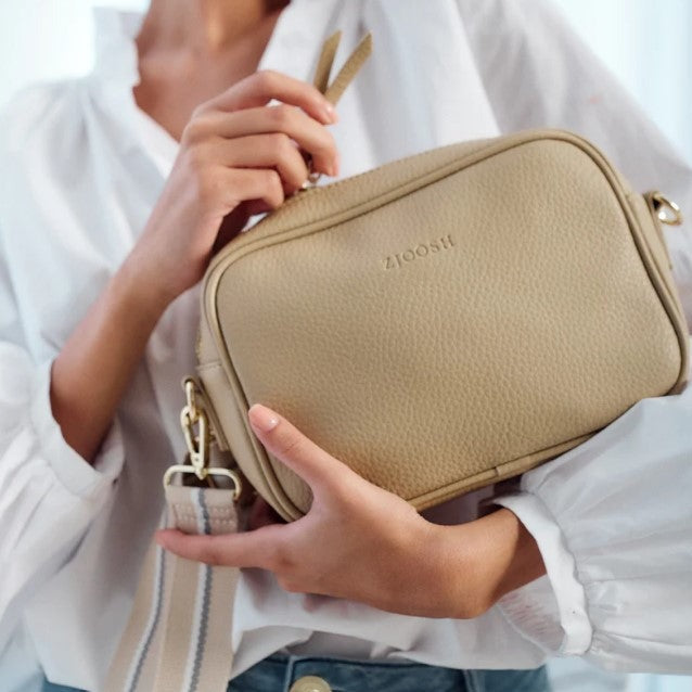 Ruby Sports Cross Body Bag Nude