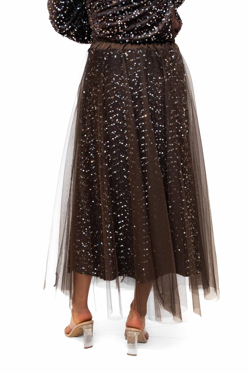 Trinny Sequinned Skirt