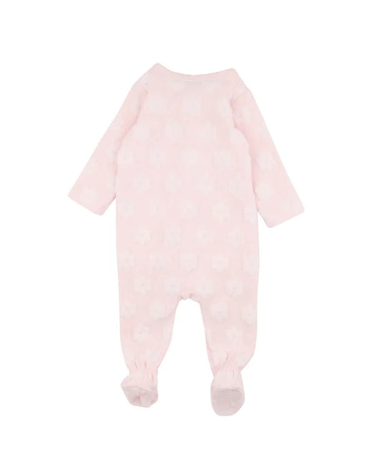 Organic Jacquard LS Onesie