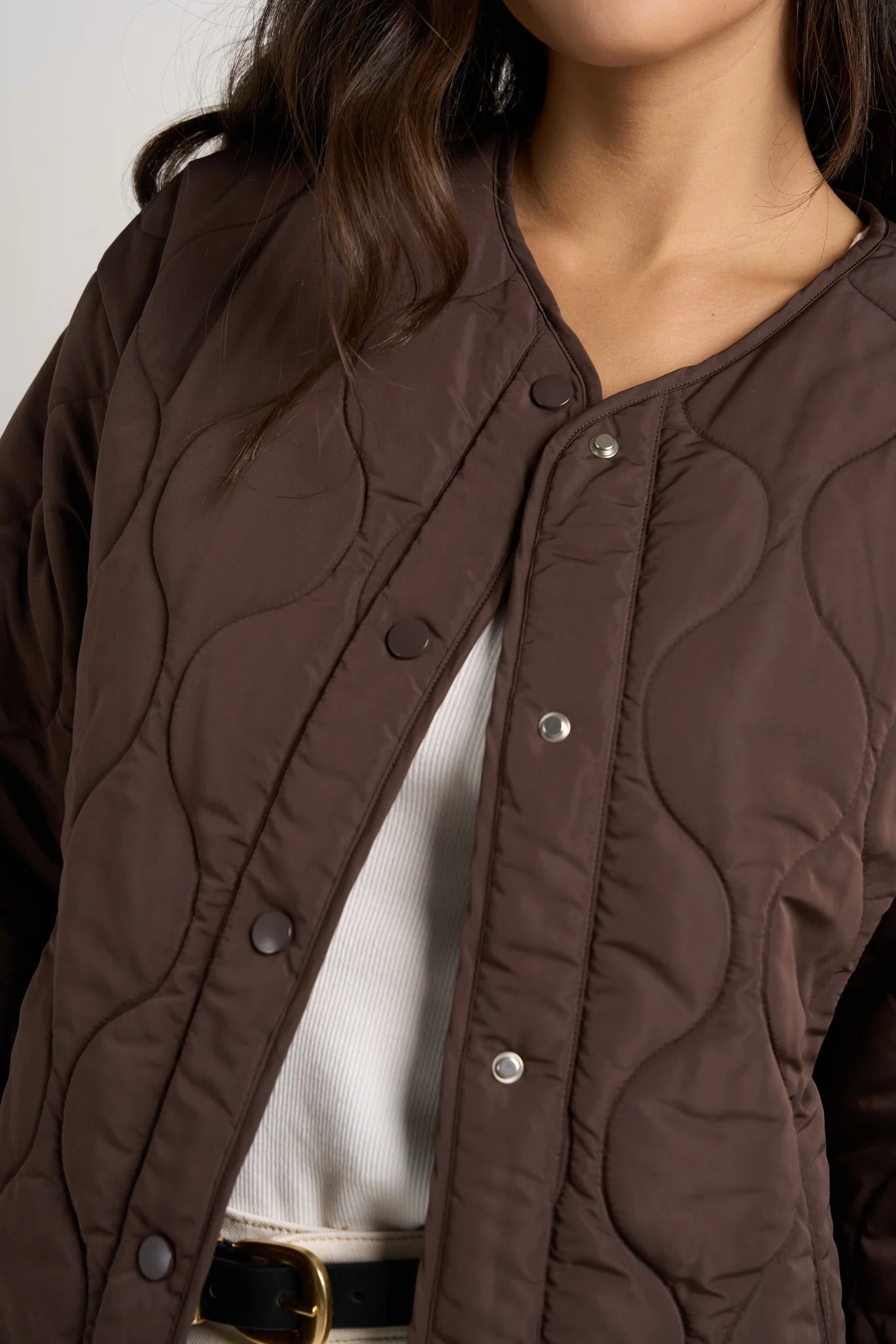 Apex Collarless Puffer Jacket