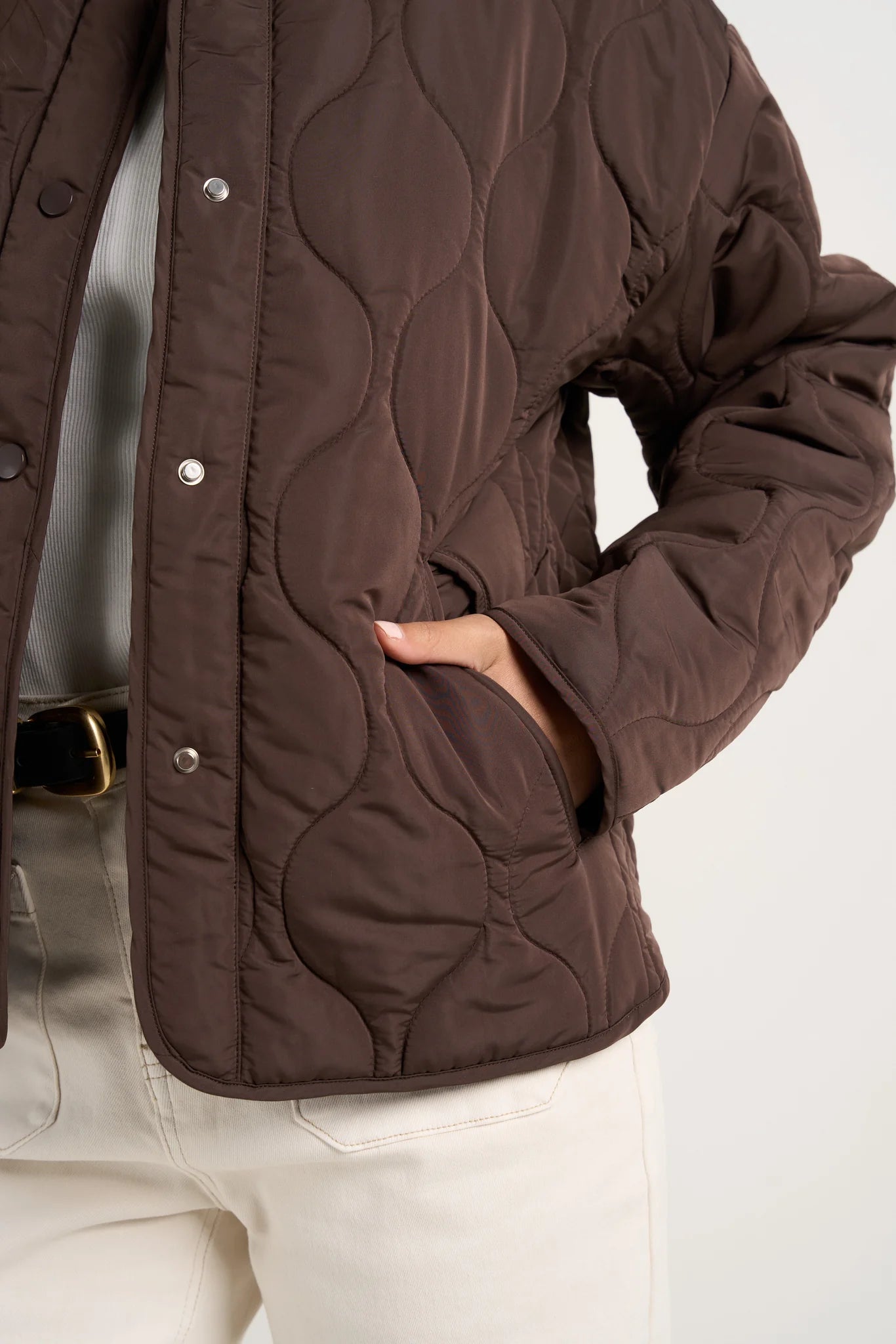 Apex Collarless Puffer Jacket