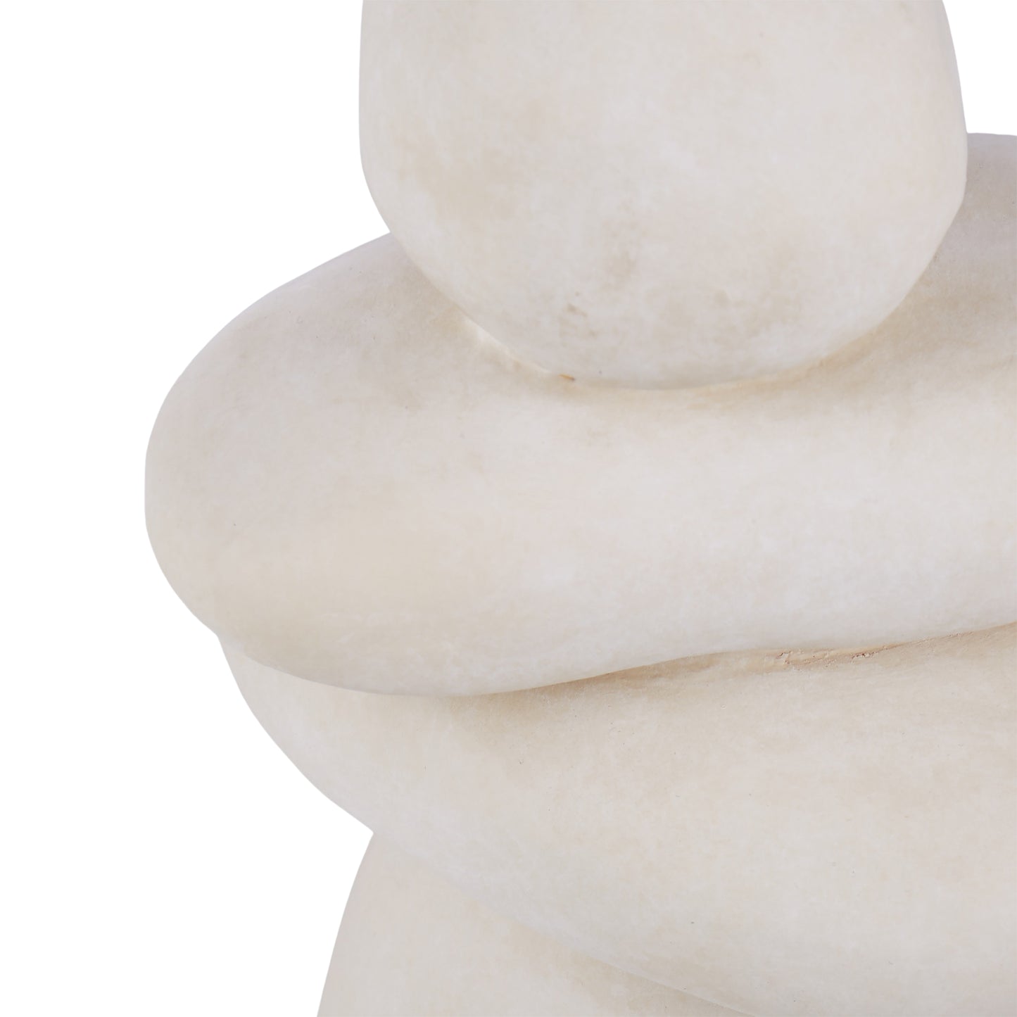 Amalfi Ceramic Textured Pebble Sculpture