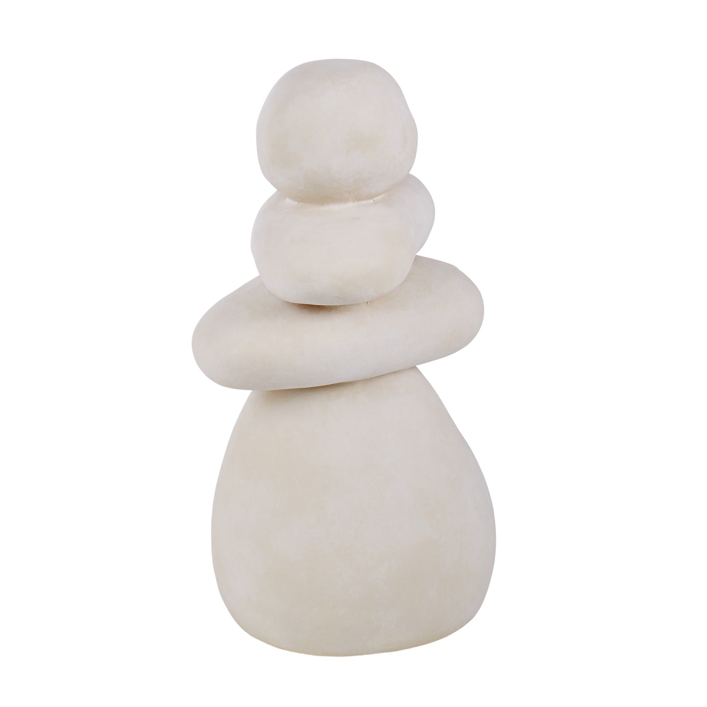 Amalfi Ceramic Textured Pebble Sculpture