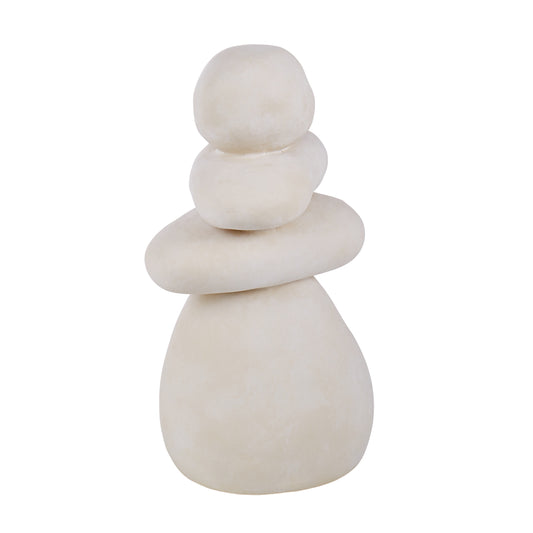 Amalfi Ceramic Textured Pebble Sculpture