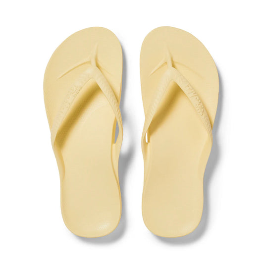 Arch Support Jandals - Lemon