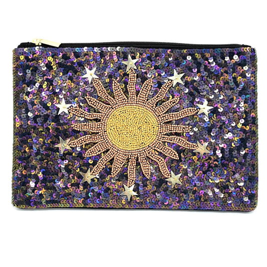 Beaded Sun Clutch