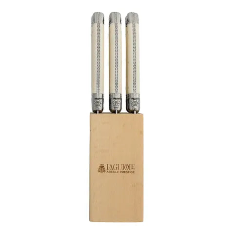 Laguiole UZ Steak Knife Block Set 6