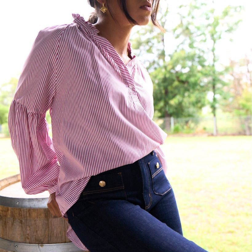 Farrah Denim Jean - Ink