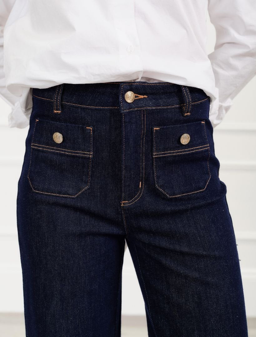 Farrah Denim Jean - Ink