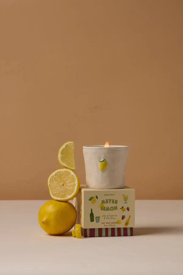 Bistro Ceramic Candle