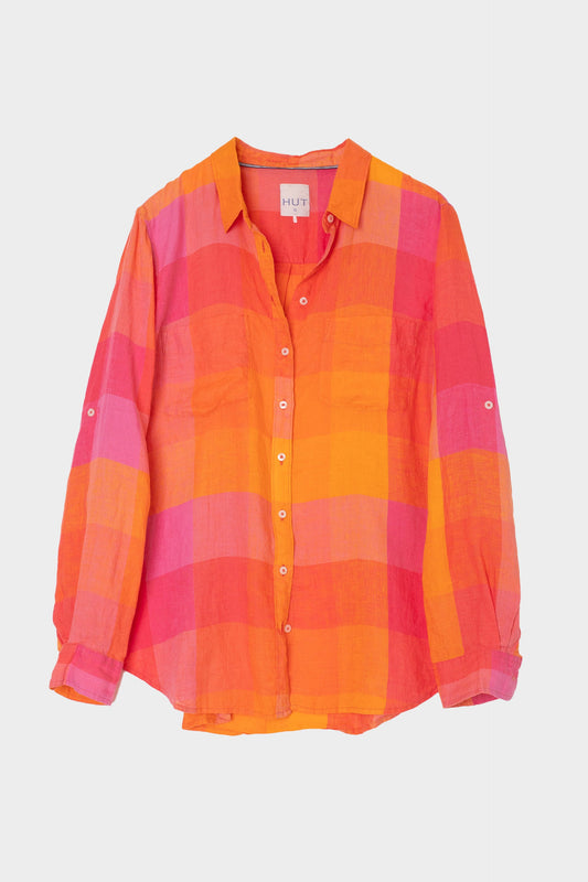 The Boyfriend Linen Shirt - Lets Hang Out