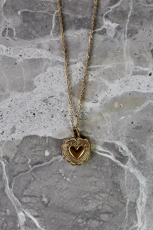 Mexican Heart Pendant