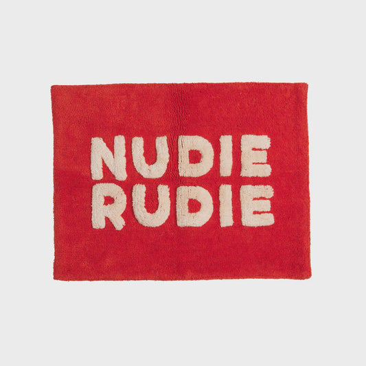 Tula Nudie Bath Mat Mini - Scarlet