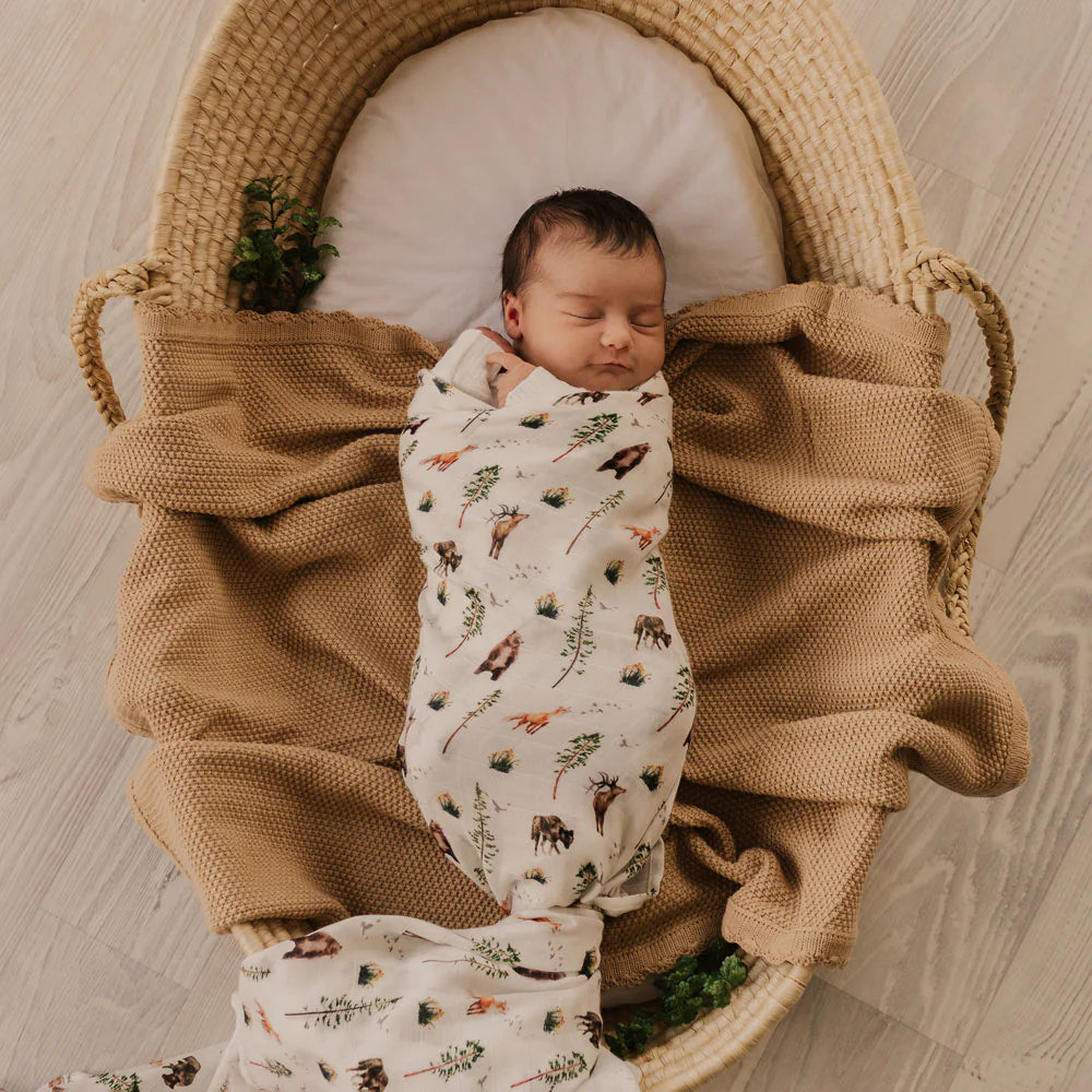 Organic muslin swaddle hot sale