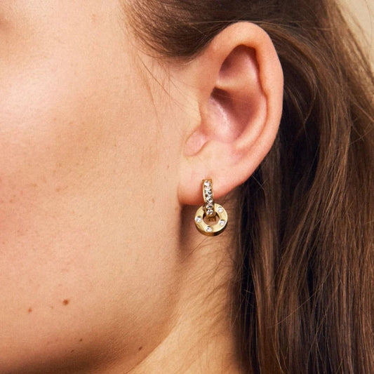 Ida Orbit Earrings - Gold