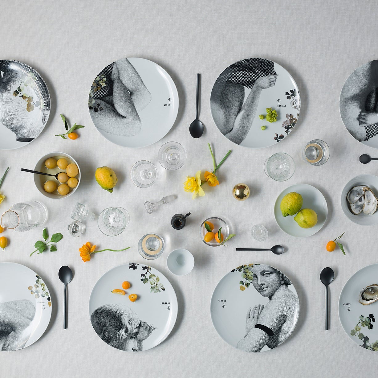 Porcelain Parnasse Ete - Big Plates Duo