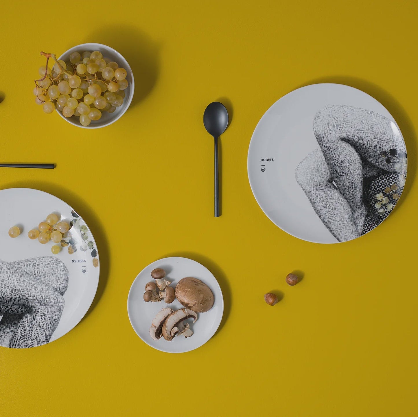 Porcelain Parnasse Automne - Big Plates Duo