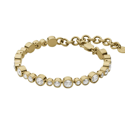 Teresia Gold Tennis Bracelet
