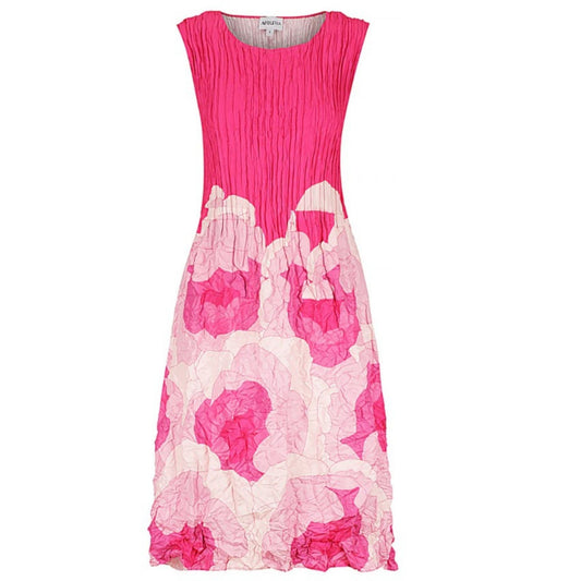 Smash Pocket Pink Roses Dress