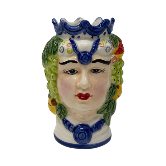 Ceramic Positano Vase 12 cm