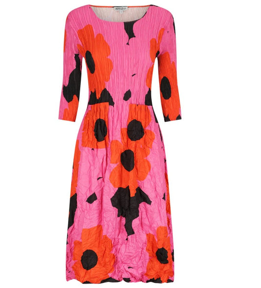 3/4 Sleeve Smash Pinkway Dress