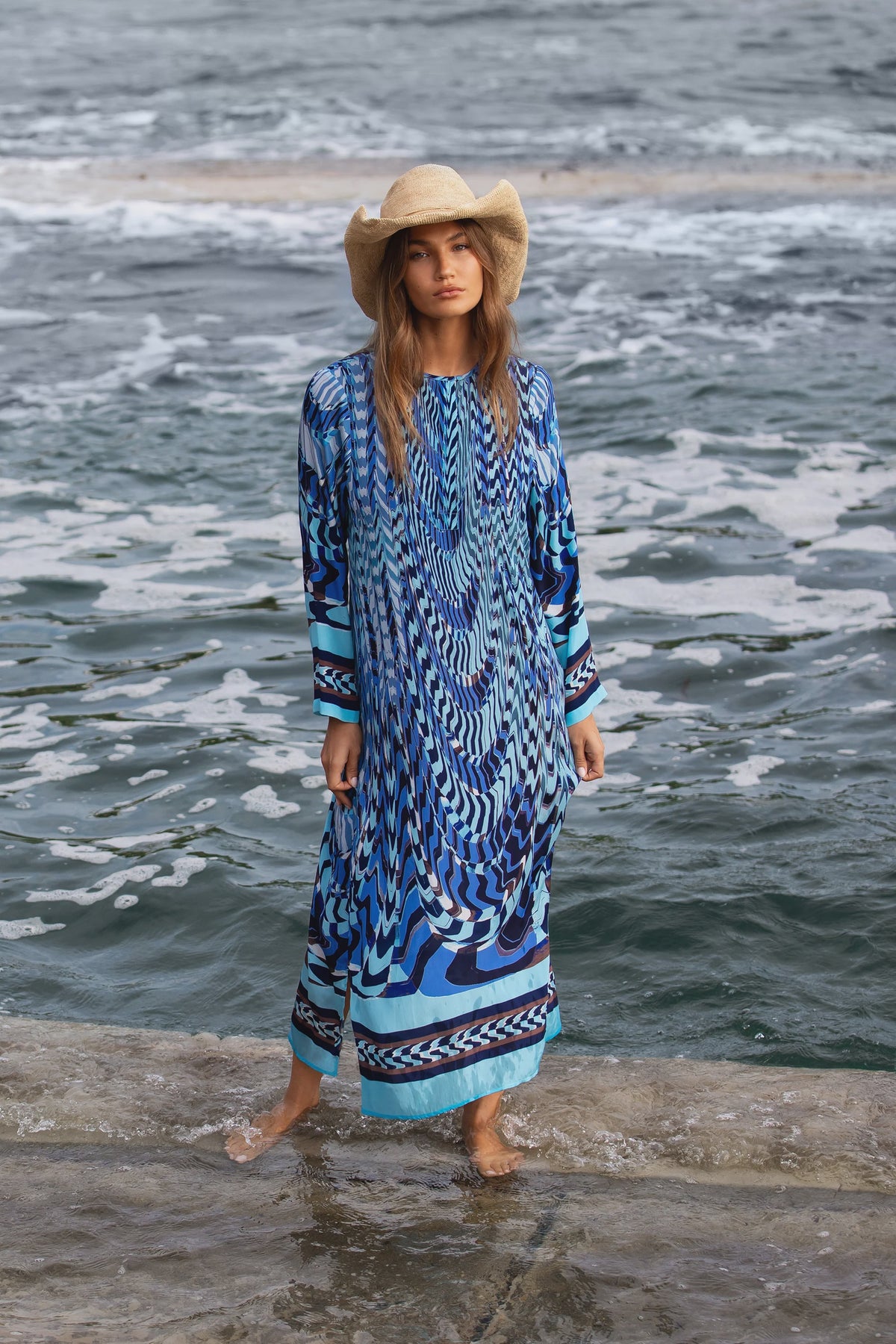 Sienna Dress - Topaz Riviera
