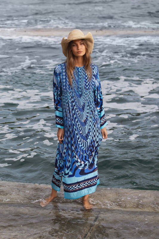Sienna Dress - Topaz Riviera