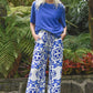 TAKE YOUR LEAD Pant - Blue Tile