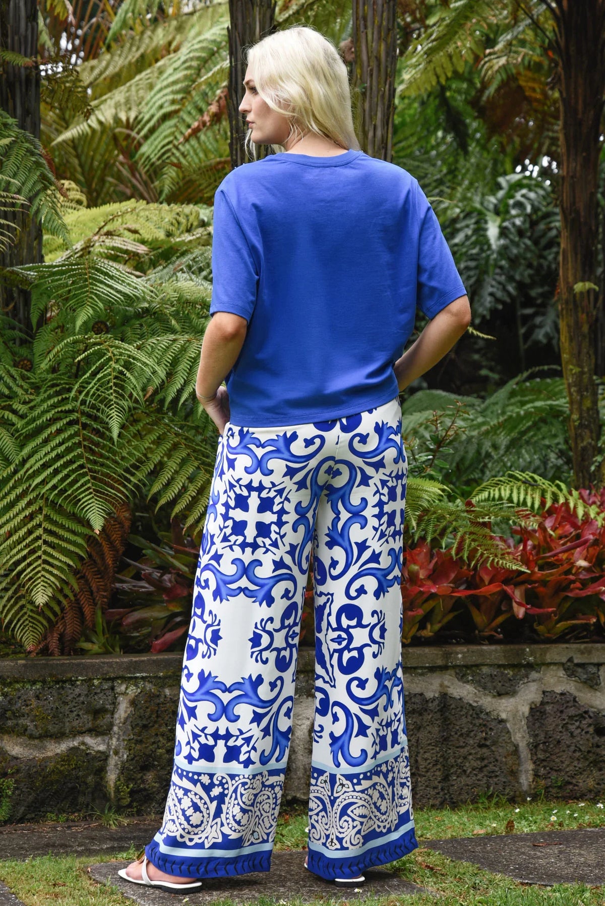 TAKE YOUR LEAD Pant - Blue Tile