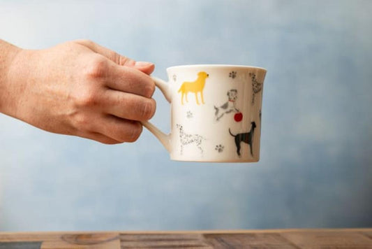 Mikasa Dog Fluted Mug