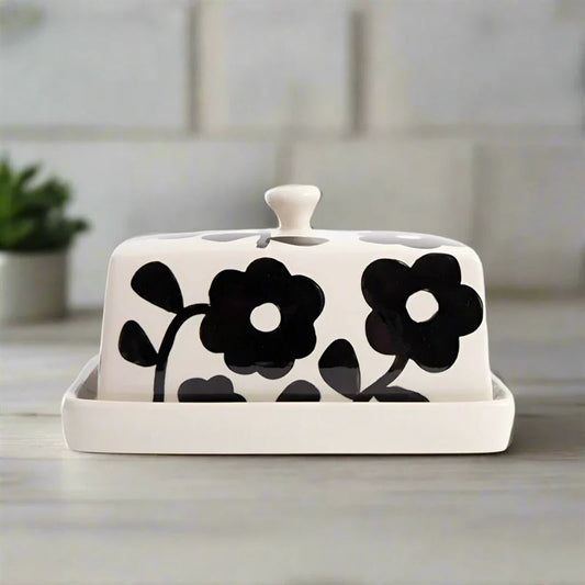 Mono Bloom Butter Dish