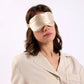 Silk Eye Mask - Coconut