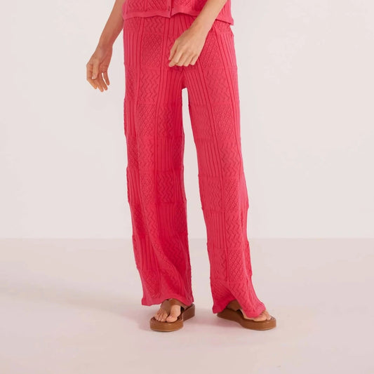 Kacey Knit Pant Pink