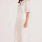 Kacey Knit Shirt - White
