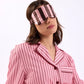 Silk Eye Mask - Rocky Road Stripes