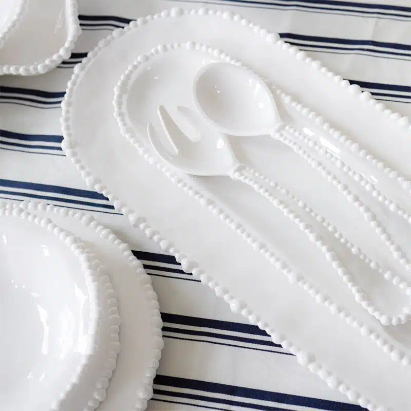 Melamine Pearl Platter 45cm