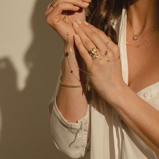 Elle Tennis Bracelet