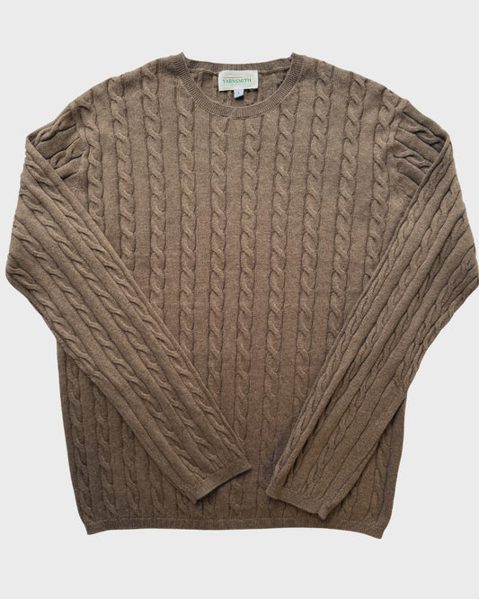 Sapphire Cable L/S Cotton/Cashmere Top