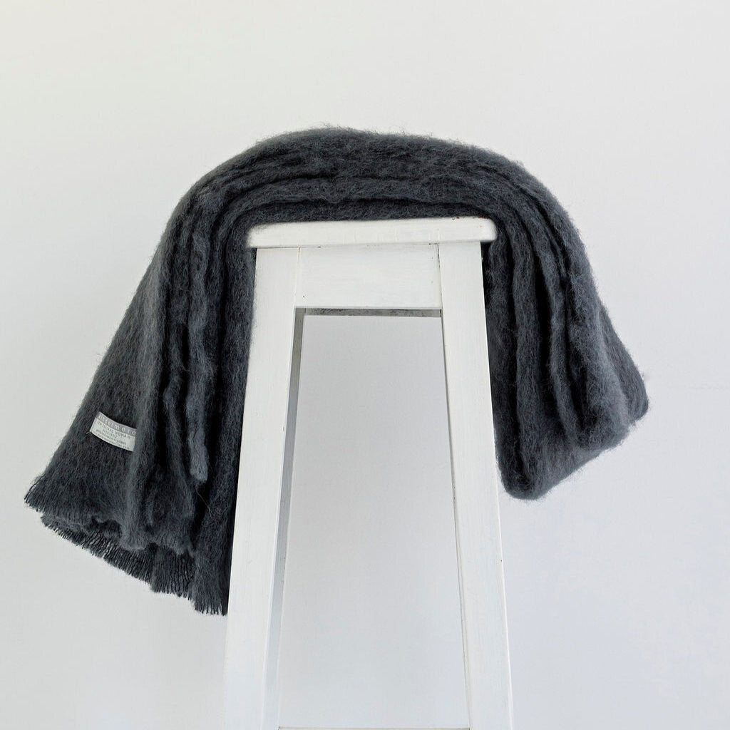 Windermere Mohair Knee Throw