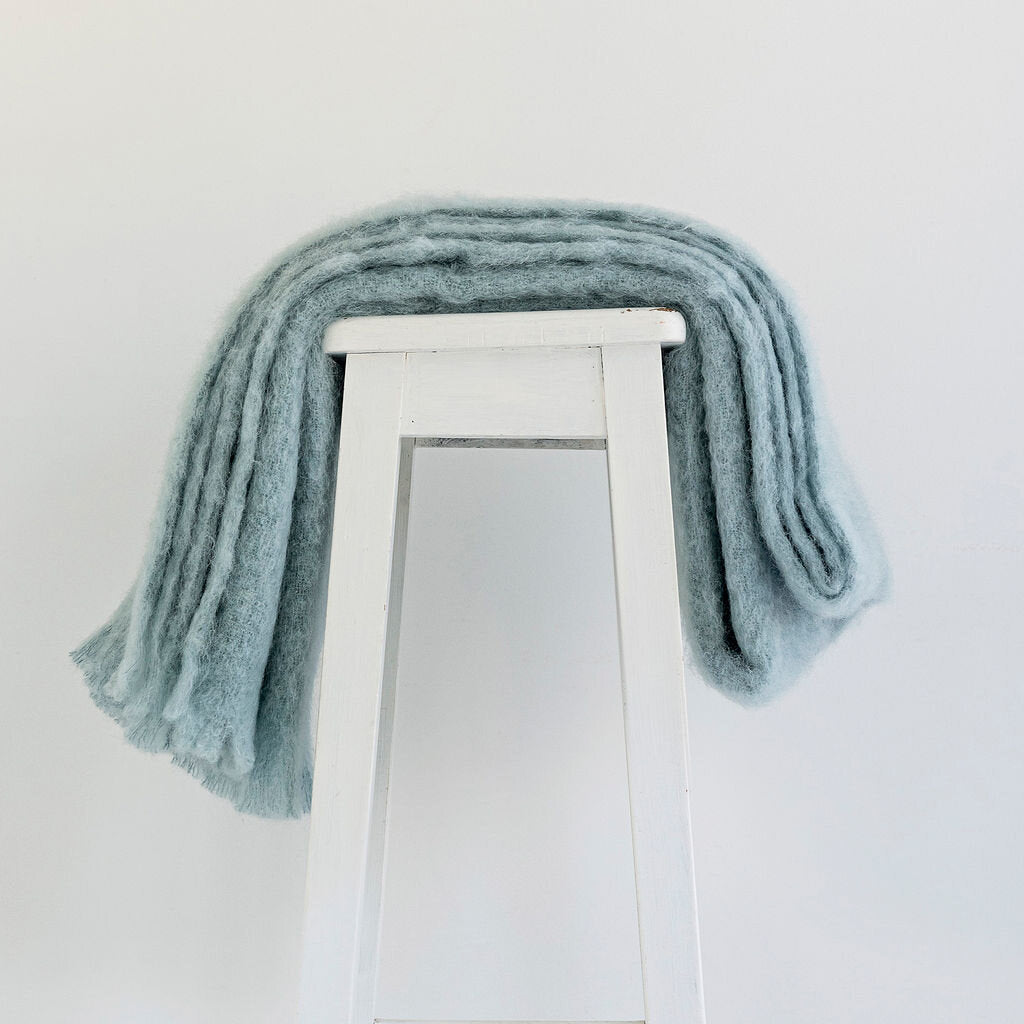 Windermere Mohair Knee Throw