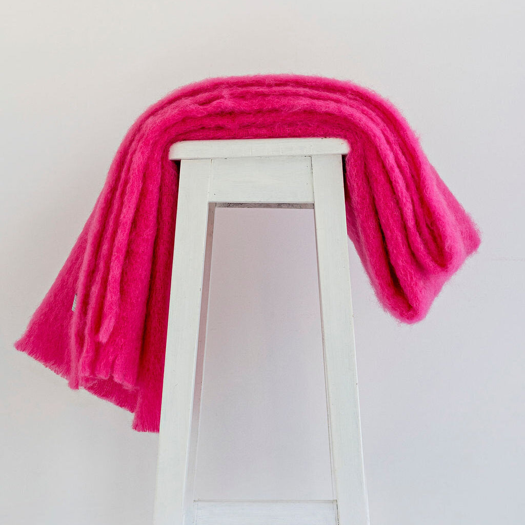 Windermere Mohair Knee Throw