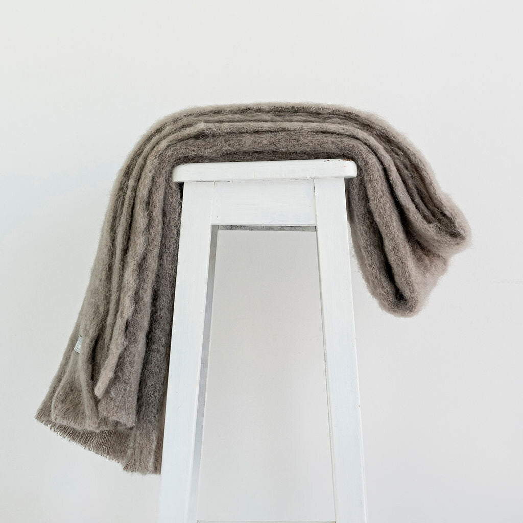 Windermere Mohair Knee Throw