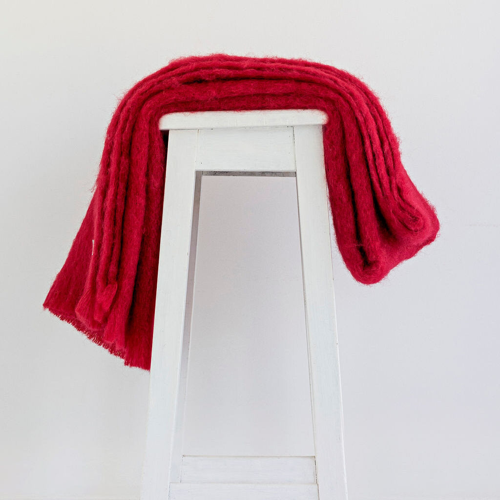 Windermere Mohair Knee Throw