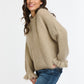 Natina Frill Sleeve Mohair Knit