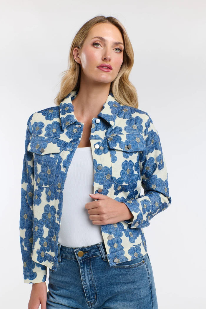DENIM DAISY JACKET