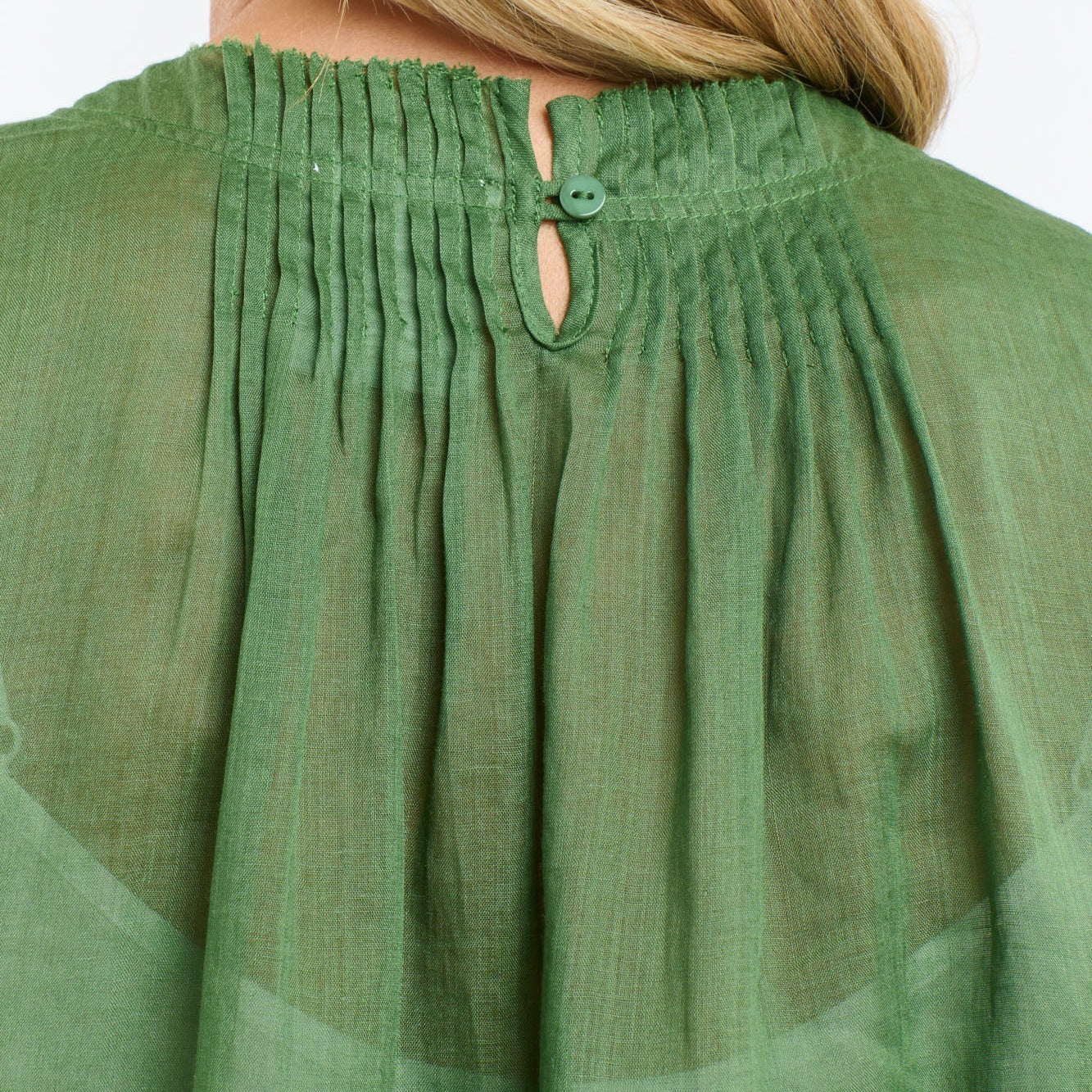 ARIEL LONG SLEEVE TOP - Moss