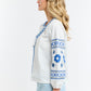 Daisy Cross Shirt - White