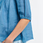 Ariel Pintuck Top - Denim