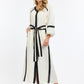 Carolyn Resort Dress - Natural & Black