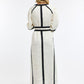 Carolyn Resort Dress - Natural & Black